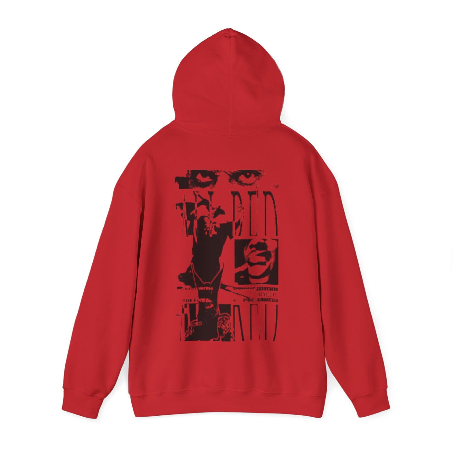 Sweat - Shirt "All Red" Unisex Heavy Blend Hoodie