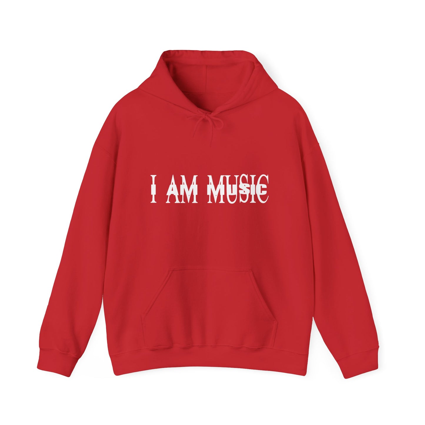 Sweat - Shirt "I AM MUSIC" Unisex Hooded