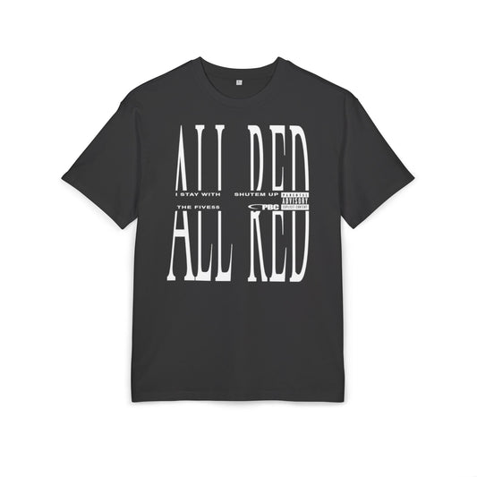 T-Shirt "All Red" Oversize  Unisex